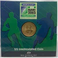2003 Five Dollar Uncirculated - Rugby World Cup