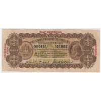 1926 Ten Shilling Kell/Collins R5 about VF