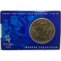 2000 Five Dollar Uncirculated - Modern Pentathlon