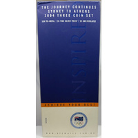 2004 Fifty Dollar 3 Coin Proof Set Sydney To Athens