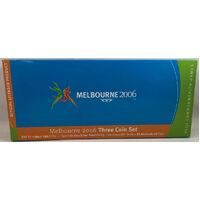2006 Fifty Dollar Three Coin Proof Set Melbourne Games