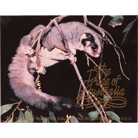 1993 Two Hundred Dollar Gold Unc Coin Squirrel Glider