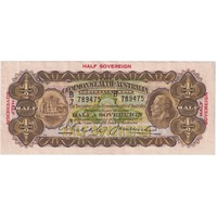 1928 Ten Shilling Riddle/Heathershaw R7 good VF