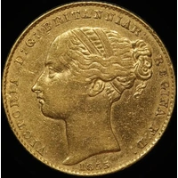 1855 Sydney Mint Type I Sovereign Very Fine
