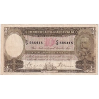 1933 Ten Shilling Riddle/Sheehan R9 Fine