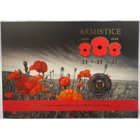 New Zealand 2018 50 Cent Uncirculated Coin Armistice