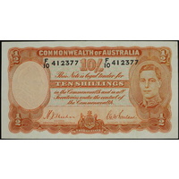 1939 Ten Shilling Sheehan/McFarlane R12 Very Fine