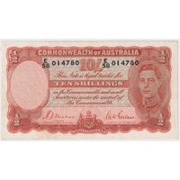 1939 Ten Shilling Sheehan/McFarlane R12 Very Fine