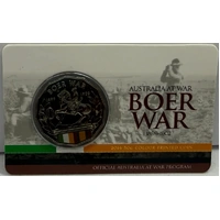 2014 50 Cent Uncirculated Coin Australia At War - Boer War
