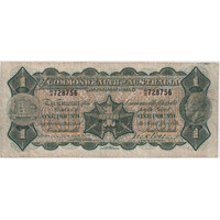 1923 One Pound Miller/Collins R23A Fine