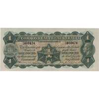 1923 One Pound Miller/Collins R23B Extremely Fine