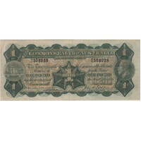 1923 One Pound Miller/Collins R23B PCGS VF25