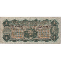 1927 One Pound Kell/Heathershaw R25 Fine