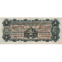 1927 One Pound Riddle/Heathershaw R26 Extremely Fine