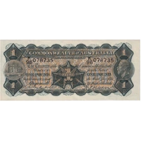 1932 One Pound Riddle/Sheehan R27b good EF