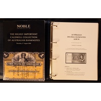 Complete Set of Standard Australian Paper Decimal Banknotes 1966 1996 in Uncirculated quality (ex R402) Caldwell Collection