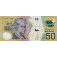 1996 $5 Note Fraser//Evans BA96 1st Prefix R217bF Uncirculated