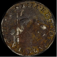 Netherlands (Zeeland) 1711 Silver 6 Stuivers KM#50 about VF ex Zuytdorp Shipwreck