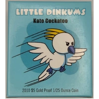 2010 Gold $5 Proof Little Dinkums Kato Cockatoo