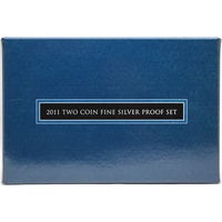 Australia 2011 2 Coin Fine Silver Proof Set