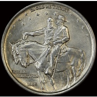 USA 1925 Silver 50 Cents Stone Mountain Choice Uncirculated