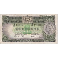 1953 One Pound Coombs/Wilson R33 Fine