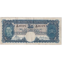 1939 Five Pound Sheehan/McFarlane R45 Fine