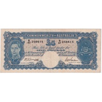 1942 Five Pound Armitage/McFarlane R46 good Fine