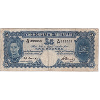 1949 Five Pound Coombs/Watt R47 Fine