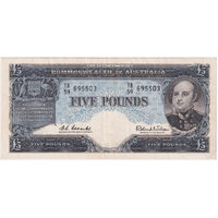 1960 Five Pound Coombs/Wilson R50 about EF