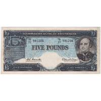1960 Five Pound Coombs/Wilson R50 good Fine