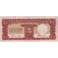 1934 Ten Pound Riddle/Sheehan R57 about VF