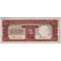 1934 Ten Pound Riddle/Sheehan R57F PCGS VF25