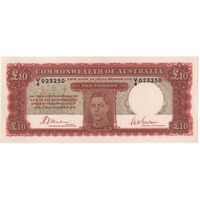 1940 Ten Pound Sheehan/McFarlane R58 Extremely Fine