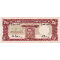 1949 Ten Pound Coombs/Watt R60 about Unc