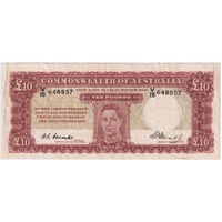1949 Ten Pound Coombs/Watt R60 Very Fine