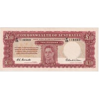 1952 Ten Pound Coombs/Wilson R61 good EF