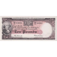 1954 Ten Pound Coombs/Wilson R62 Uncirculated