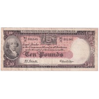 1960 Ten Pound Coombs/Wilson R63 about VF