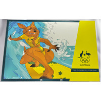 2020 Coloured Coin Collection Olympic Games Unleash the Spirit Surfing