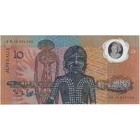 1988 $10 Note Bicentennial 1st issue AB 10 First Prefix Johnston/Fraser R310AF Extremely Fine
