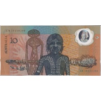 1988 $10 Note Bicentennial 2nd issue AB 10 First prefix Johnston/Fraser R310BF Extremely Fine
