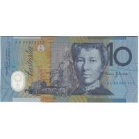 1996 $10 Note AA96 First Prefix Macfarlane/Evans R318aF Uncirculated