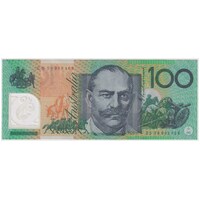 1996 $100 Test Note Fraser/Evans CS96 Last Prefix R616TL Extremely Fine