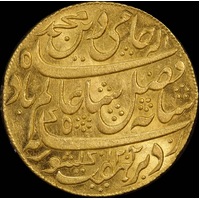 India (British EIC Bengal) 1793~ Gold Mohur KM# 113 PCGS MS62