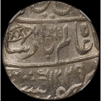 India (British EIC) Bengal 1749 Silver Rupee NGC MS63