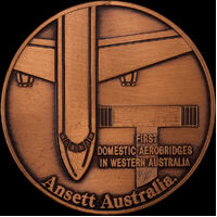 1991 Ansett Australia Medallion Perth Domestic Terminal