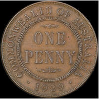 1929 Penny about EF