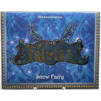 Tuvalu 2015 1/2oz Silver Proof Coloured Coin Snow Fairy