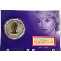 Cook Islands 1997 Silver 1 Dollar Uncirculated Coin Diana Princess of Wales